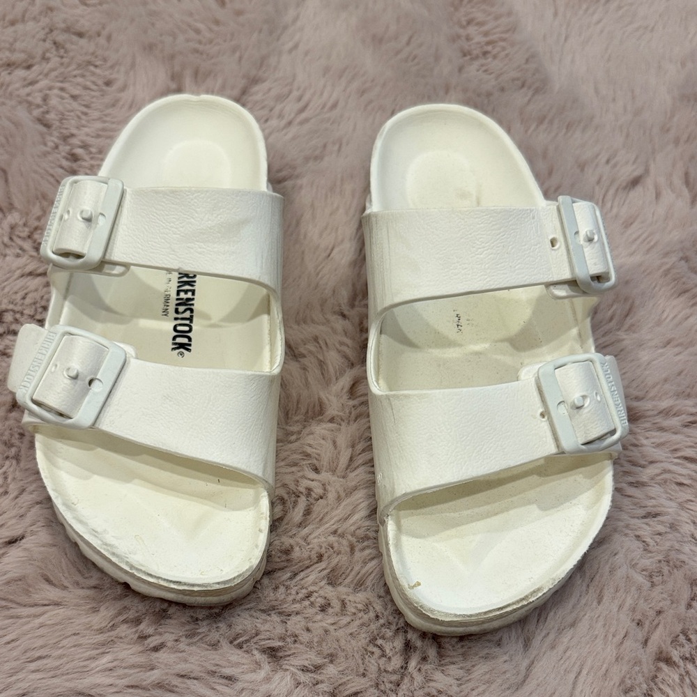 White Birkenstocks
